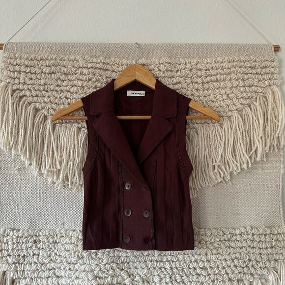 Sandro Solune Knit Vest - Picture 1 of 9